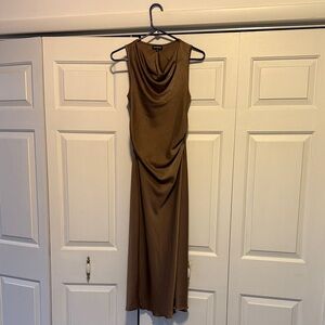 Bebe Chocolate Midi Dress